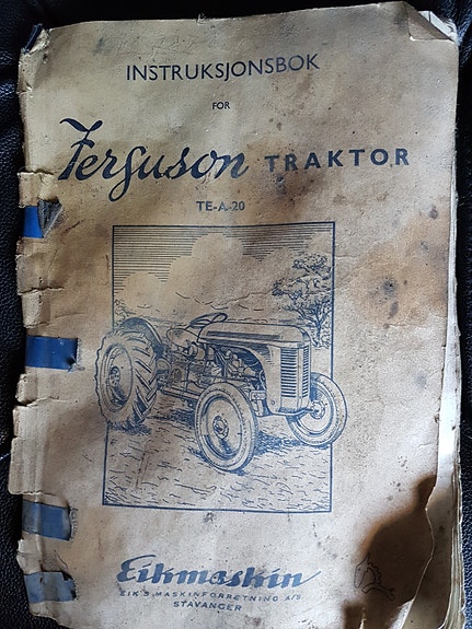 Massey Ferguson Gråtass TE-20 5 of 5