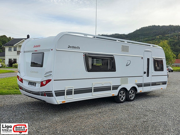 Dethleffs Exclusiv Snow 650 RET Alde / TV / Stekeovn / Vintervogn 9 of 30