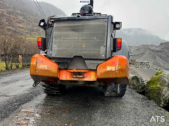 Hitachi zw370-6 hjullaster m / vekt, skriver og skuffe 16 of 30