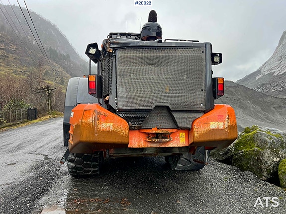 Hitachi zw370-6 hjullaster m / vekt, skriver og skuffe 14 of 30
