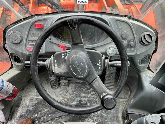 Hitachi zw370-6 hjullaster m / vekt, skriver og skuffe 21 of 30
