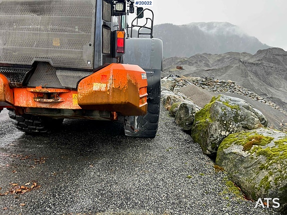 Hitachi zw370-6 hjullaster m / vekt, skriver og skuffe 17 of 30