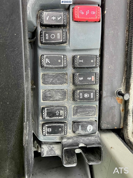 Hitachi zw370-6 hjullaster m / vekt, skriver og skuffe 29 of 30