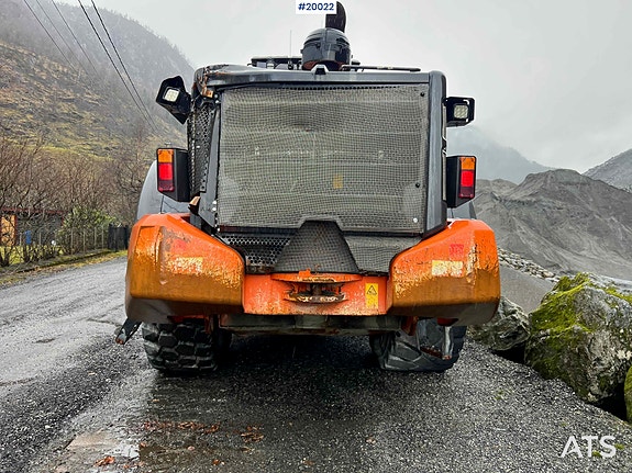 Hitachi zw370-6 hjullaster m / vekt, skriver og skuffe 15 of 30