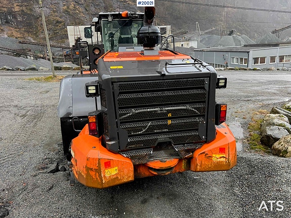 Hitachi zw370-6 Hjullaster m/ vekt, skriver og skuffe 20 of 30