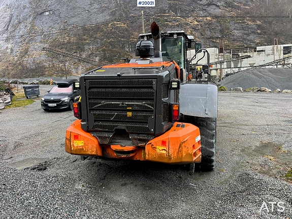 Hitachi zw370-6 Hjullaster m/ vekt, skriver og skuffe 18 of 30