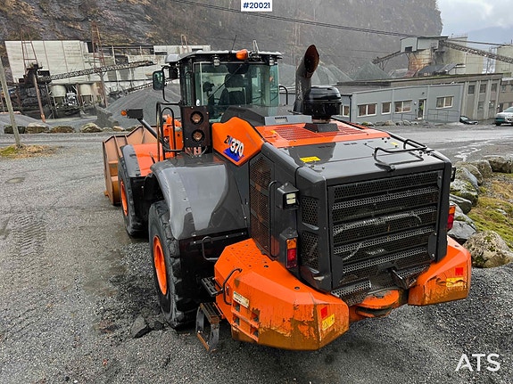 Hitachi zw370-6 Hjullaster m/ vekt, skriver og skuffe 21 of 30