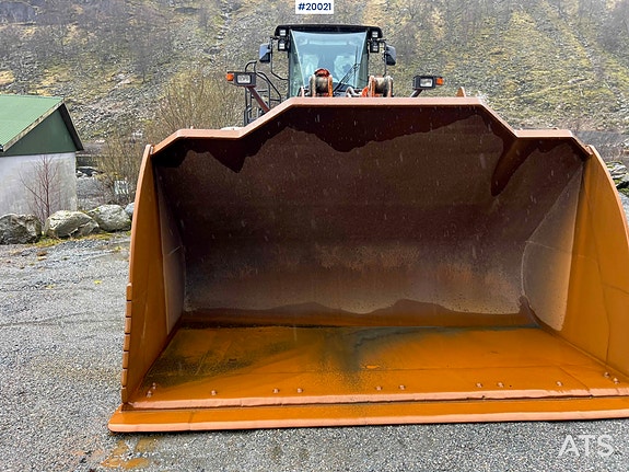 Hitachi zw370-6 Hjullaster m/ vekt, skriver og skuffe 11 of 30