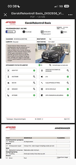 Volkswagen e-Golf VII 28 of 30