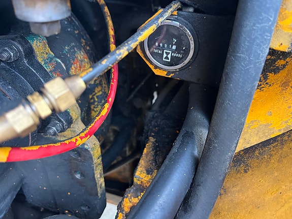 Fiat-Allis 605B med skoffe og gaffel. 16 of 16