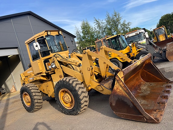 Fiat-Allis 605B med skoffe og gaffel. 6 of 16
