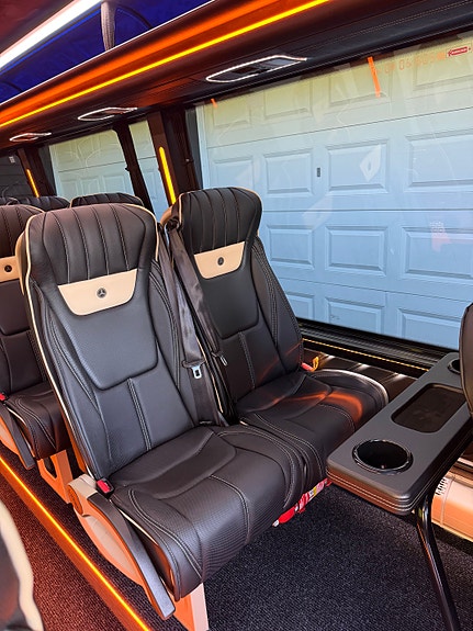 Mercedes-Benz Sprinter 519CDI - 16+1 - VIP turbuss - Topputstyrt! 11 of 30