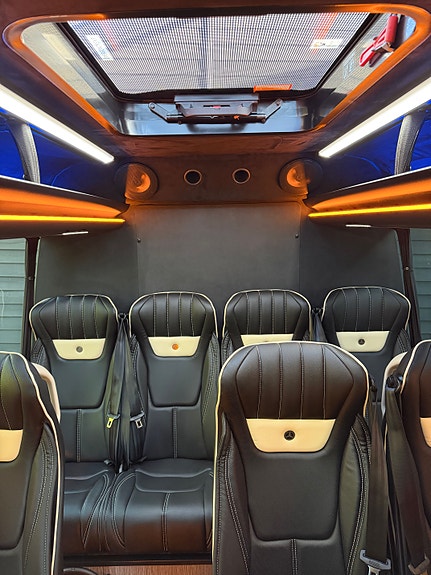 Mercedes-Benz Sprinter 519CDI - 16+1 - VIP turbuss - Topputstyrt! 9 of 30