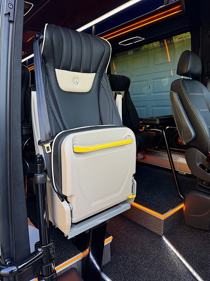 Mercedes-Benz Sprinter 519CDI - 16+1 - VIP turbuss - Topputstyrt! 5 of 30