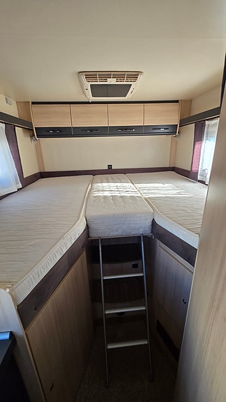 Hobby Siesta V65 GE - Hengerfeste, Sykkelstativ, Cruisekontroll, DAB, BT, TV, Enkle Senger , 2 x Aircondition 20 of 30
