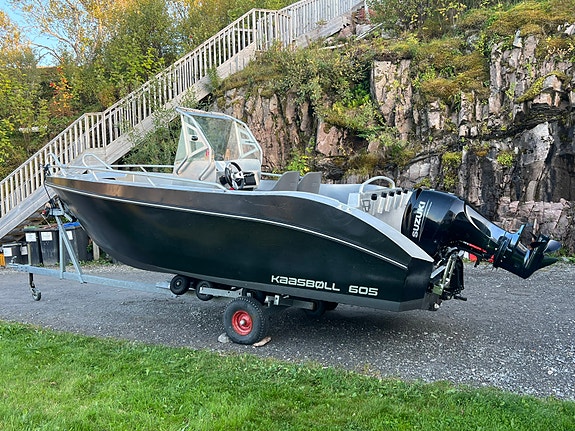Kasbøll 605 alu. båt 90hk 2022 mod. Spesifisert mva. 13 of 21
