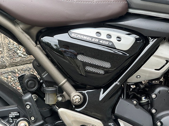 Triumph Scrambler 400X Matt Khaki Green 1 igjen! 10 of 13
