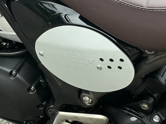 Triumph Scrambler 400X Matt Khaki Green 1 igjen! 5 of 13