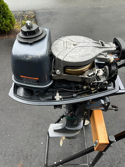 Yamaha 4 hk (kort stamme) 2 takt 8 of 9