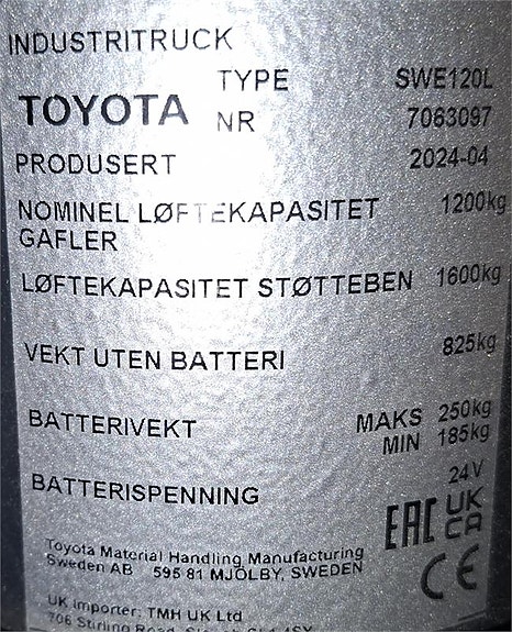 Toyota SWE120L 4 of 4