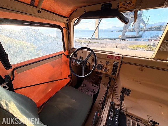 Andre US Military Humvee 6.5 Diesel / HMMWV M1123 1985, 10 000 km, 371 942 kr 14 of 19