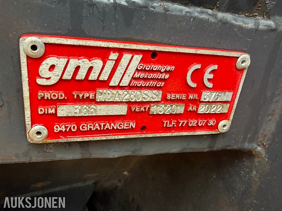 Andre Gmi Hda280s med slapseskjær 17 of 19