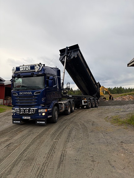 Scania R620 med Rojo 4 akslet maskinsemi 7 of 30