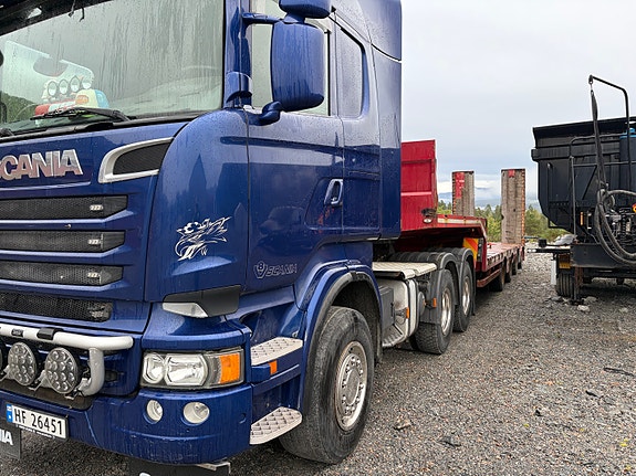 Scania R620 med Rojo 4 akslet maskinsemi 19 of 30
