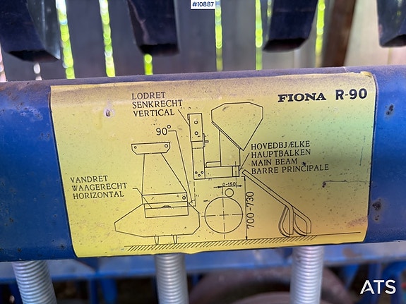 Fiona Fionette R90 2,50 m såmaskin 9 of 11