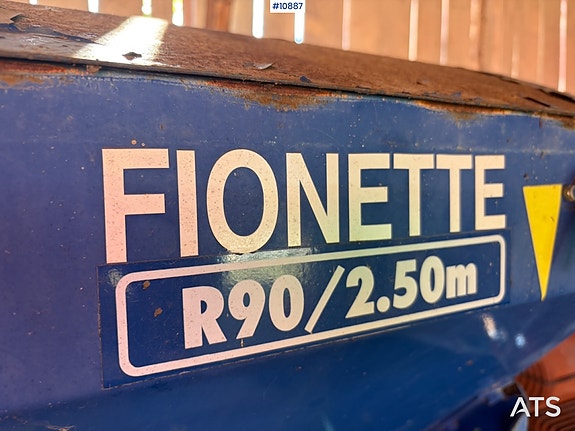 Fiona Fionette R90 2,50 m såmaskin 10 of 11