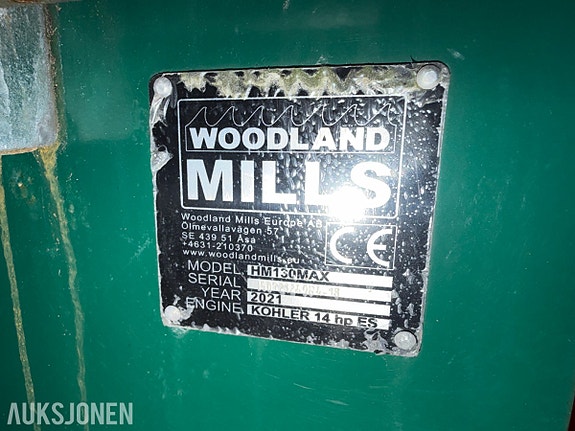 WOODLAND MILLS HM130MAX WOODLANDER SAGBRUK - TILHENGEMONTERT - 14 HK KOHLER 20 of 27