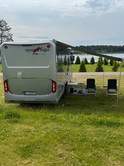 Carthago E-line 61 XL LE Mercedes 170 HK, HPC hydrauliske støtteben, takklima, TVx2, fekalietank +++ 12 of 29