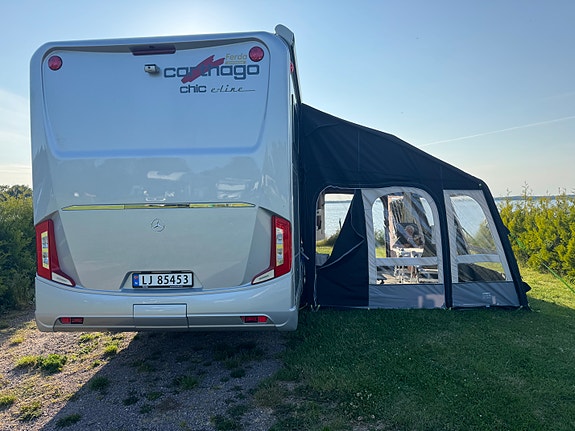 Carthago E-line 61 XL LE Mercedes 170 HK, HPC hydrauliske støtteben, takklima, TVx2, fekalietank +++ 10 of 29