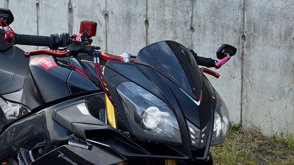 Aprilia TUONO V4 APRC BLACK ABS / Carbon / Påkostet / AR-Slip On 4 of 18