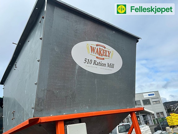 Wakely 510 Ration Mill for krossing av korn 7 of 7