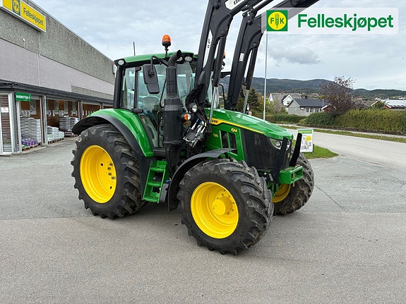 John Deere 6M125 50 km/t autopower, ålø laster, kun 430 timer 8 of 13