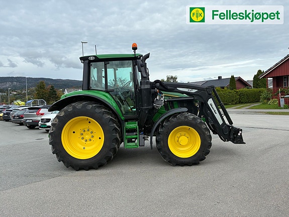 John Deere 6M125 50 km/t autopower, ålø laster, kun 430 timer 5 of 13