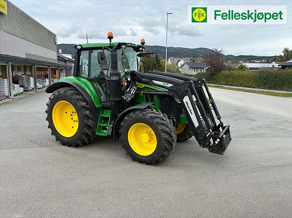 John Deere 6M125 50 km/t autopower, ålø laster, kun 430 timer 6 of 13
