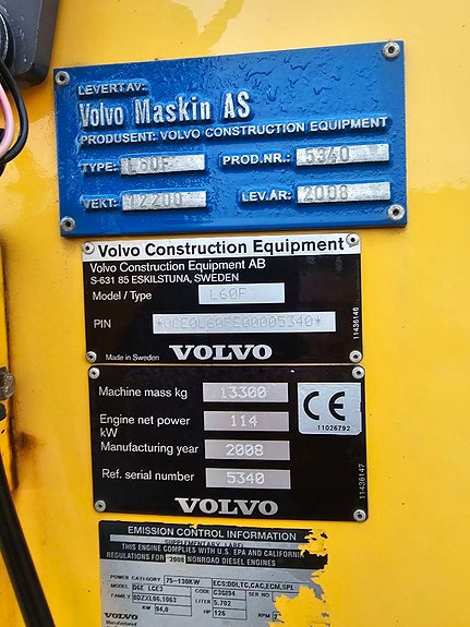 Volvo L60F 10 of 11