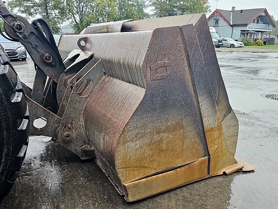 Volvo L150E, 2007 Mod, 18850 timer, vekt med skriver, Gjerstad-skuff, Spakstyring, Sentralsmøring. 13 of 30