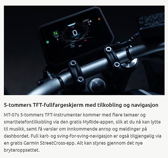 Yamaha MT 07 30 of 30