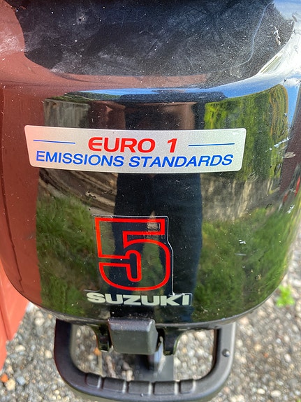 Suzuki 5 hk  2009 modell. 3 of 6