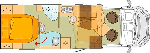 Bürstner Ixeo Time IT 745 - 148 hk - Queenbed - Senkeseng - Lithium - Luftfjæring - Stekeovn 21 of 21