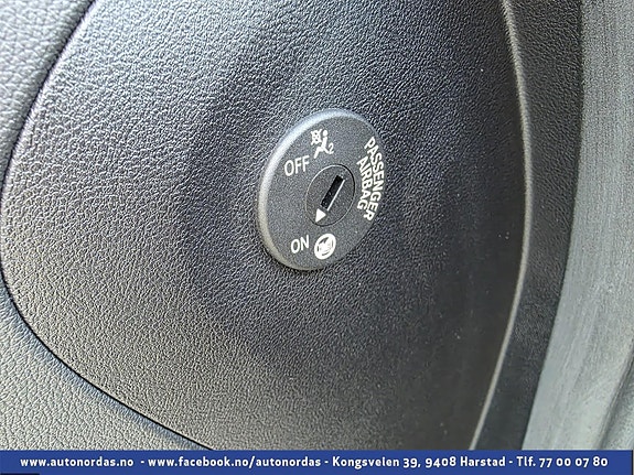  Pass airbag on/off