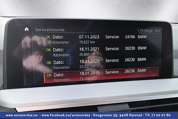  Service historikk