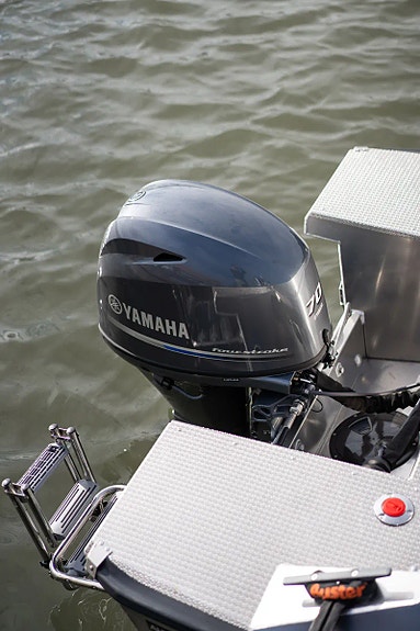Strøken Buster X - 70 hk Yamaha - 68 timer - båthenger mm. 12 of 16
