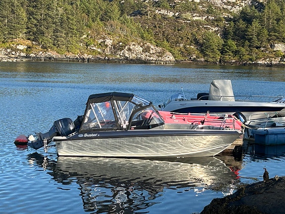 Strøken Buster X - 70 hk Yamaha - 68 timer - båthenger mm. 2 of 16