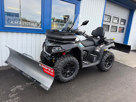 CFMOTO CFORCE 625 TOURING ABS - 5års Garanti - 95KM/H - Kjøres med bil sertifikat - Ledlys - Vindskjerm - Varmeholker - Frontkurv 2 of 16