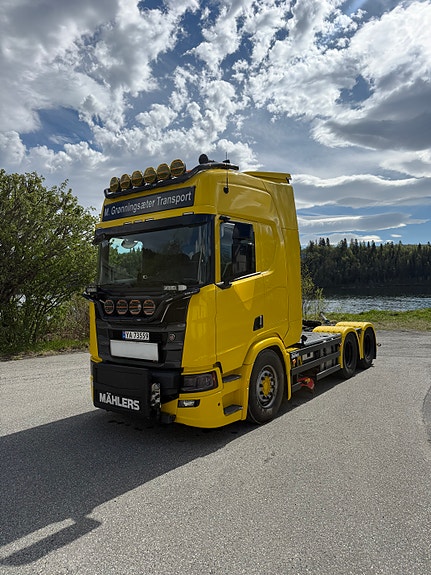 Scania R660 Kombibil, Mählers brøyt/skjær/fastsandstrøer 4 of 30