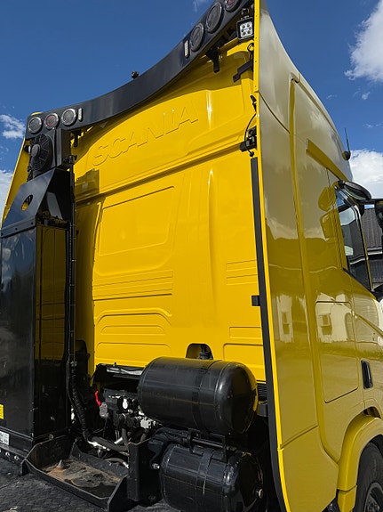 Scania R660 Kombibil, Mählers brøyt/skjær/fastsandstrøer 17 of 30